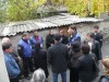 13 Nov. 2008 Romanian and UK monitors talking with Akhalgori IDPs in Mtskheta